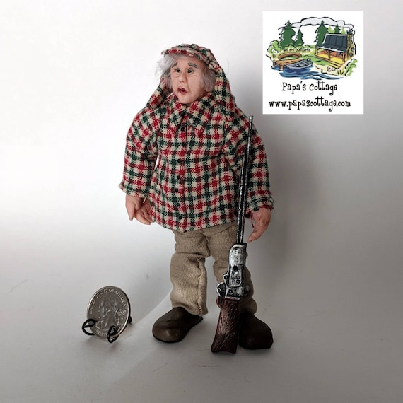 Doll House DOLL-Hand Made Grand Father 1:12th NEW!