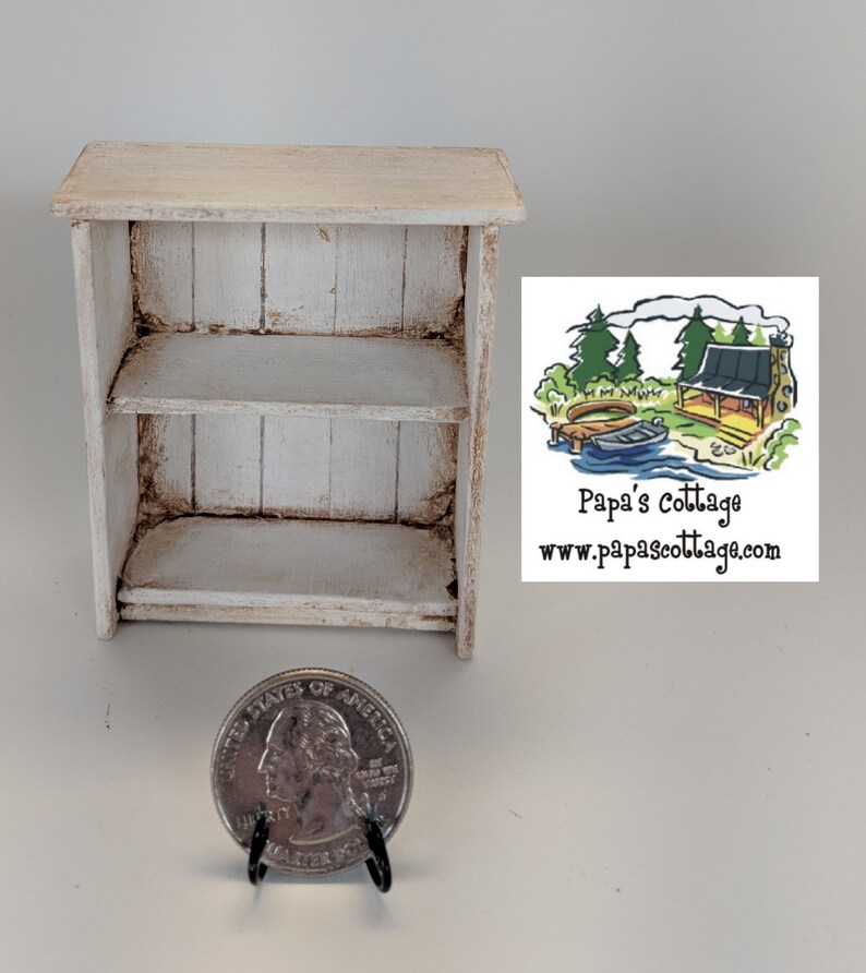 dollhouse bookcase etsy