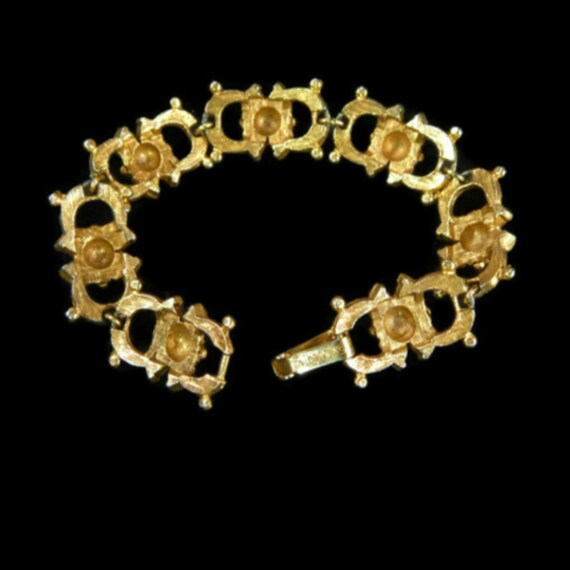 Designer Florenza Gold Plated Bracelet with  Deep… - image 7