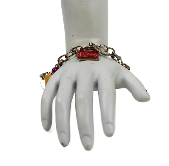 Avon 125 Year Anniversary Charm Bracelet Silver T… - image 5