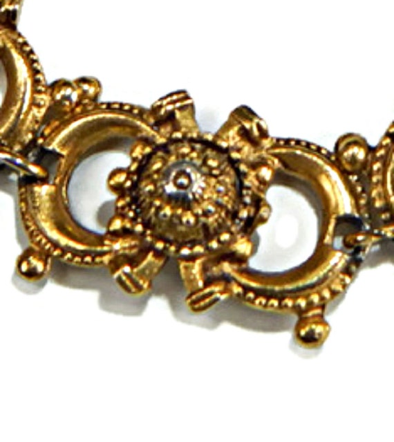 Designer Florenza Gold Plated Bracelet with  Deep… - image 5