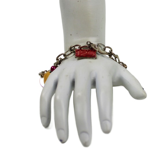 Avon 125 Year Anniversary Charm Bracelet Silver T… - image 4