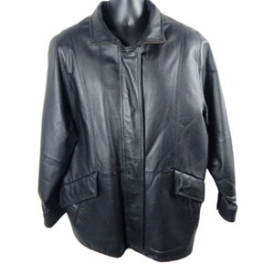 1990s vintage croft and barrow レザージャケット 1C78F7F0-C3D6-4BEA-9B19-