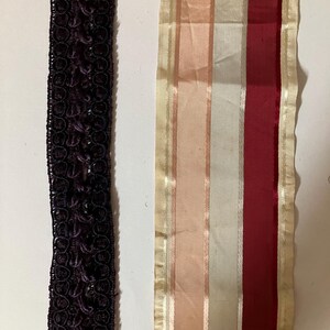 Lovely pair of antique French trims from 1910