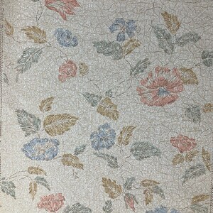 Rouleau de très joli papier peint floral français