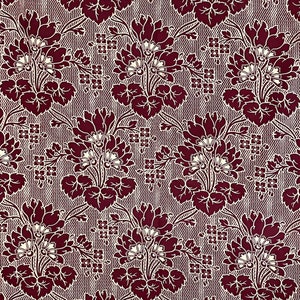 Lovely  bold art nouveau floral French fabric