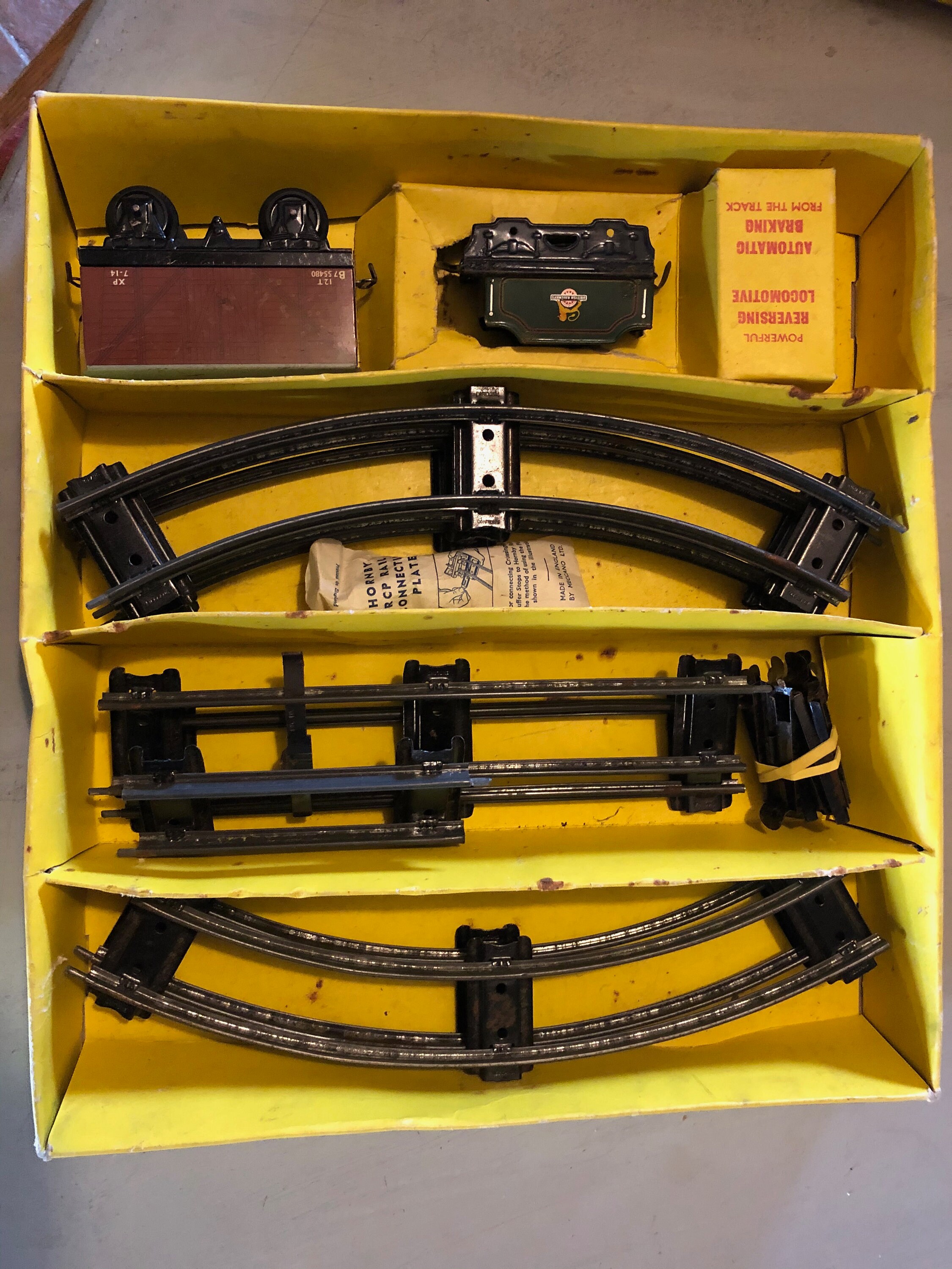 Fabulous Hornby Train set circa 1964 0 Gauge with engines Etsy