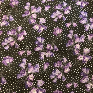 Fabulous 1940s floral  French fabric