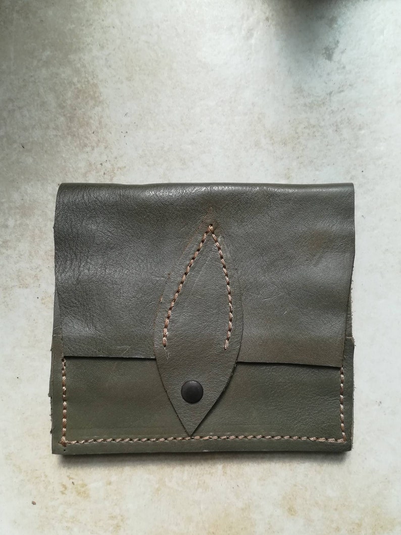 Handmade Leather Wallets Etsy