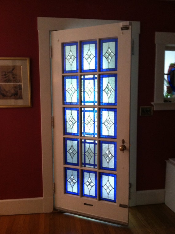 Stained Glass Beveled French Door - Stained Glass Panels French Doors Stained Glass Beveled French Door - Stained Glass Panels French Doors