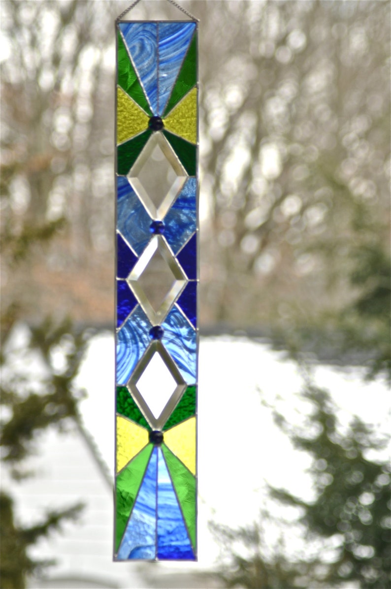Stained Glass Sun Catcher Etsy