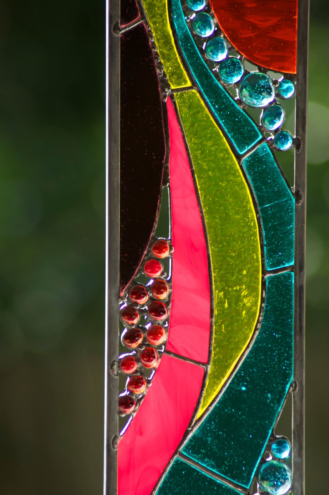 Stained Glass Art Panel Custom Made Etsy