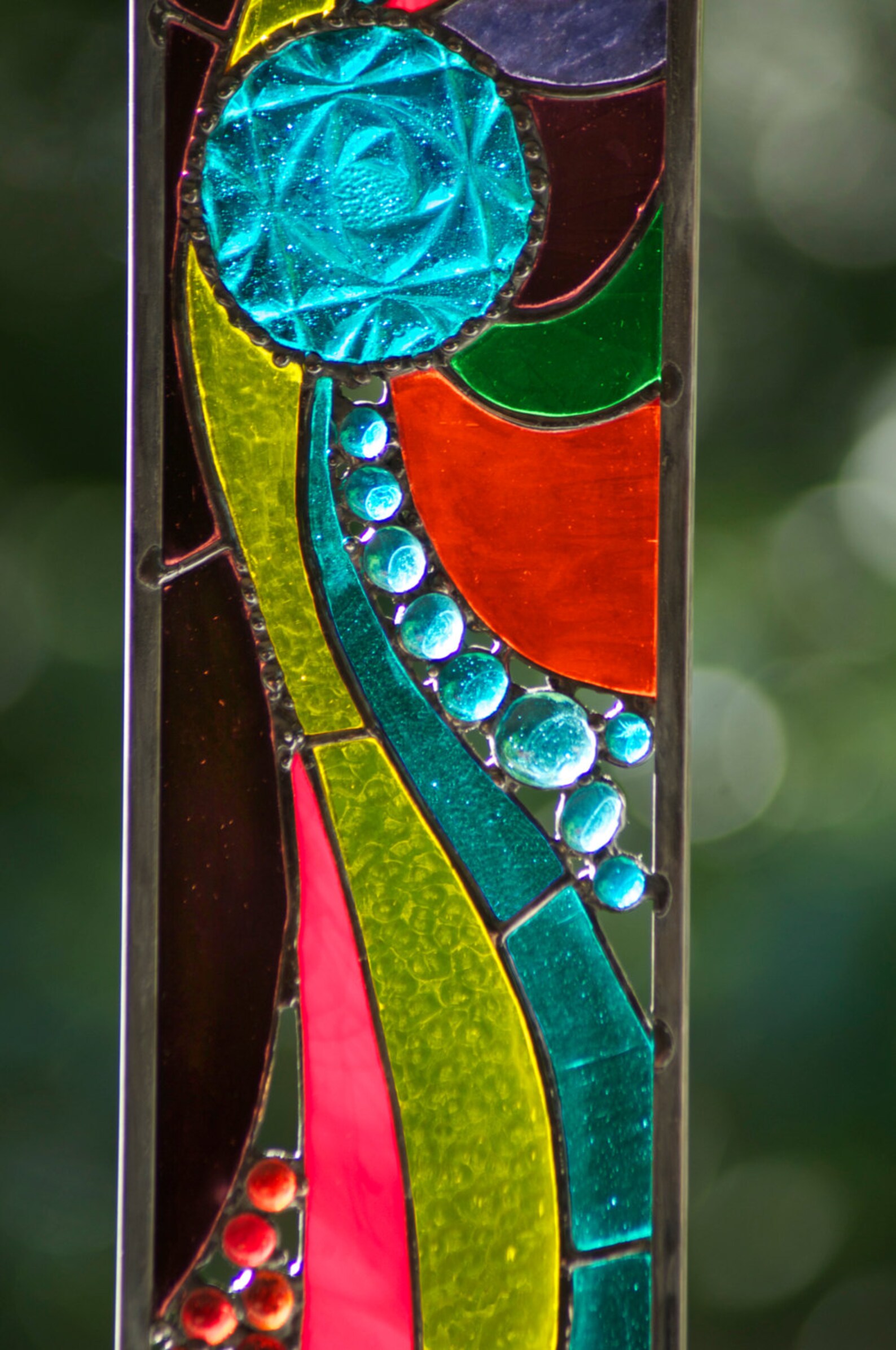 Stained Glass Art Panel Custom Made Etsy