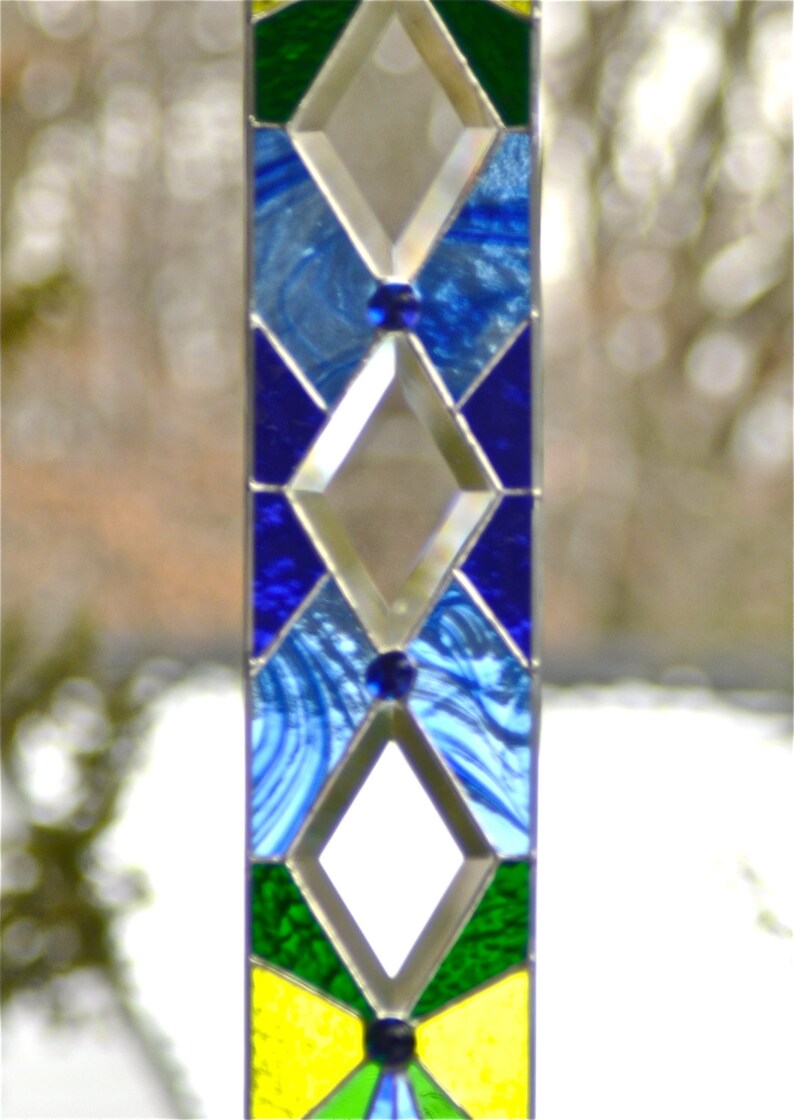 Stained Glass Sun Catcher Etsy