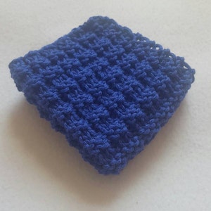 Handmade cotton washcloth
