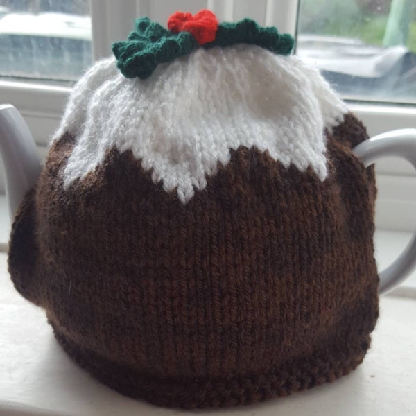 Cosy en tricot - Pudding de Noël