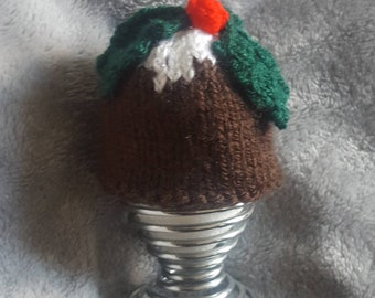 Knitted egg cosy