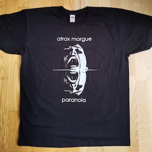 ATRAX MORGUE - Paranoia t-shirt (S-XXL) noise power electronics