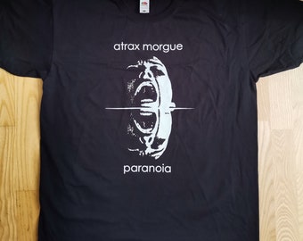 ATRAX MORGUE - Paranoia t-shirt (S-XXL) noise power electronics