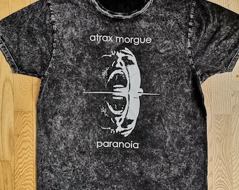 T-shirt Unisexe Atrax Morgue - Power Electronics/Death Industrial - Impression Graphique - Gildan