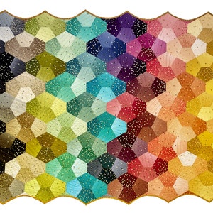 Cairo Tile Quilt Pattern, PDF, Digital Download image 2