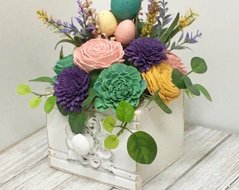 Easter sola wood flowers, Sola wood flowers, Wood flowers, Easter flower arrangement