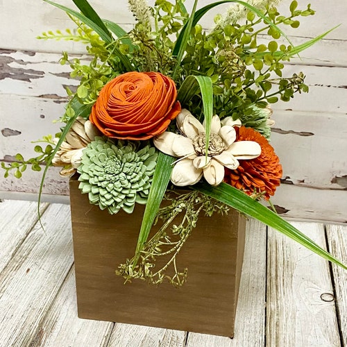 Sola Wood Flowers, Sola Wood Flower arrangement, Flower store Arrangement, Wildflower Wedding