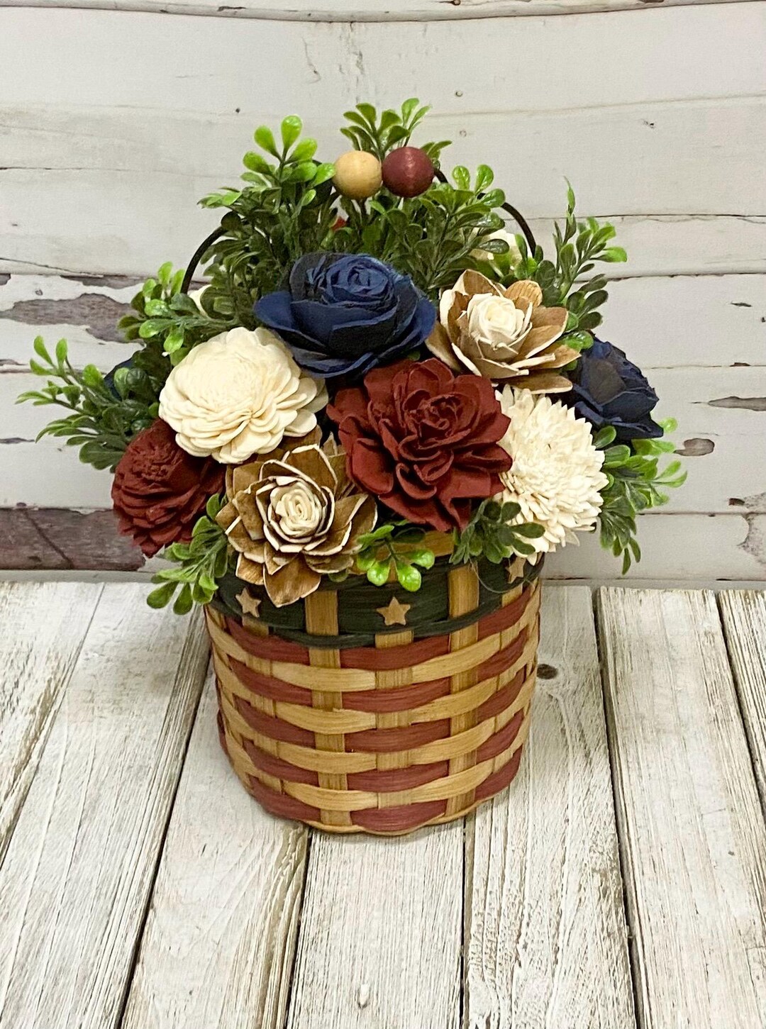 Americana Floral Bloomer Set main image 1