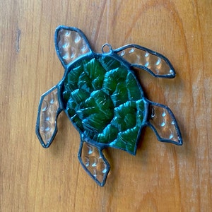 Sea Turtle | Stained Glass Sea Turtle | Sea Turtle Suncatcher | Turtle Ornament |Turtle Gift
