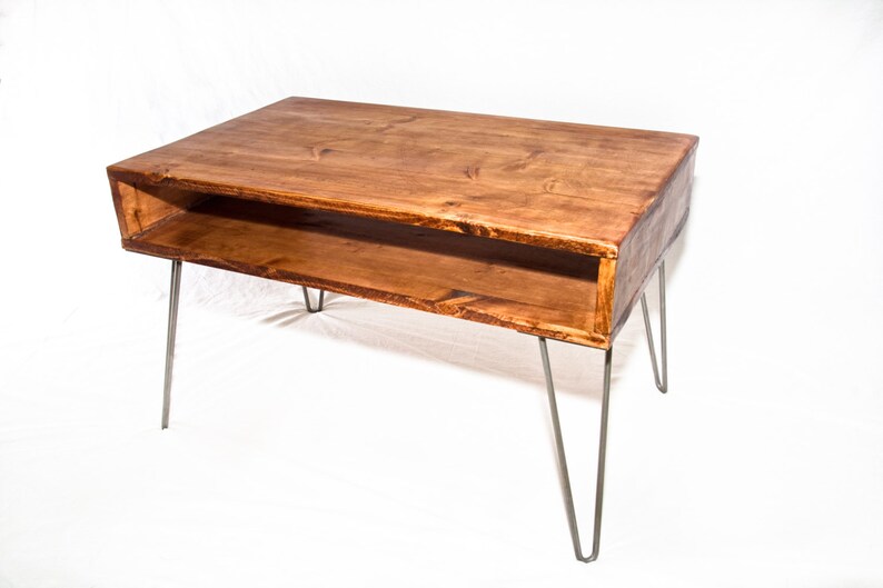 Modern Coffee Table with Hairpin Legs LOCAL PICKUP ONLY Etsy