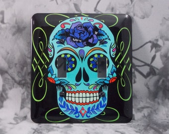 Skull Light Switch Etsy