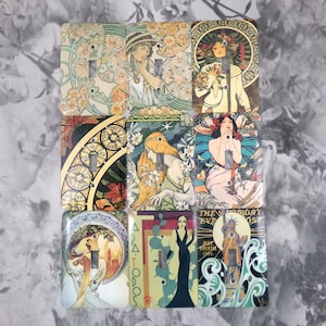 Dynastyprints Slightly Imperfect Art Nouveau Light Switch Cover - Art Nouveau Women - 1T Single Toggle - Single Gage Light Switch