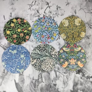Dynastyprints William Morris Jar Opener Series - Vintage Wallpaper Prints on a Jar Opener - Perfect Hostess Gift