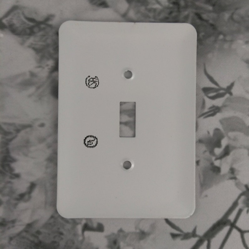 Metal Art Nouveau Wallpaper Light Switch Cover SERIES TWO Etsy