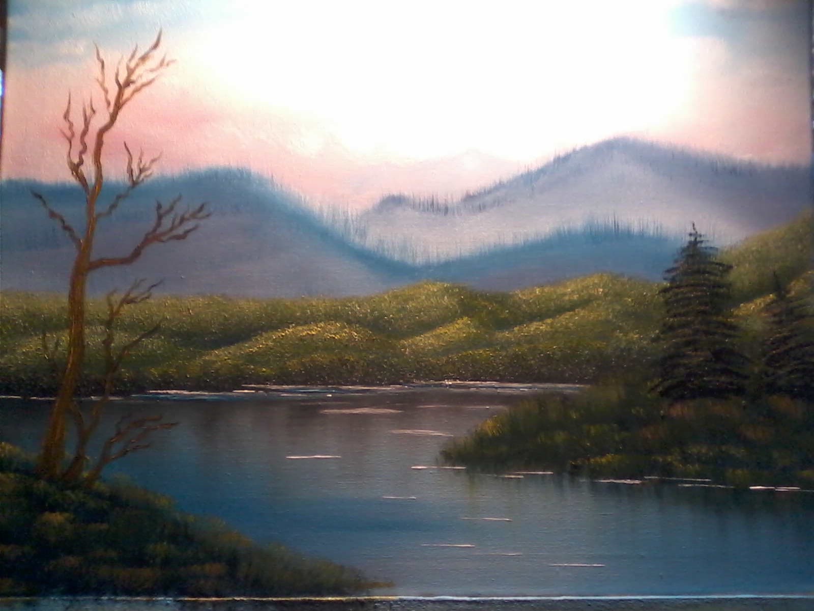 Mountain Lake View - Etsy