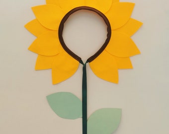 Sunflower felt collar cottagecore / sunflowers / peterpan collar / fall