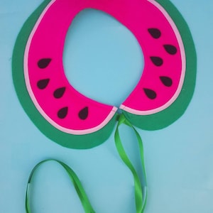 Pink watermelon collar