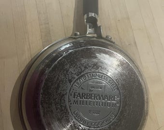 Farberware Millennium 8 Inch Stainless Steel Frying Pan Durable Oven Proof Vtg
