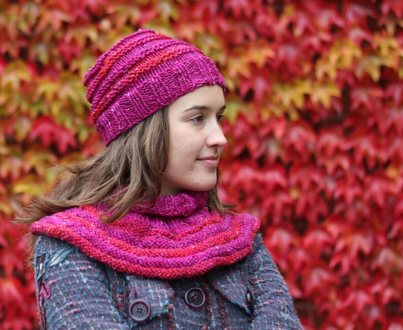 Neck Warmer Knitting Pattern for Beginners Knitting Pattern Etsy