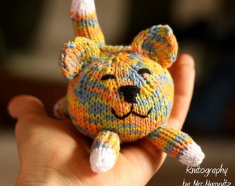 Cat and Dog knitting pattern PDF pattern instant download, pattern suitable for beginners