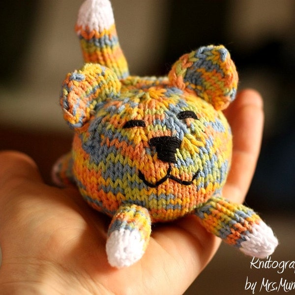 Cat and Dog Knitting Pattern: Beginner-Friendly Toy (PDF Pattern)