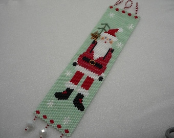 Peyote Pattern - Old Fashioned Santa