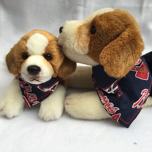 Atlanta Braves Dog Bandana over the collar Furbaby Baseball MLB NL East Sports Fan Father's Day Puppy parent gift Christmas  Dog Lover