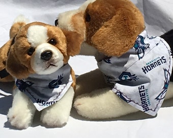 Charlotte Hornets Dog Bandana: NBA Basketball Sports Fan Over-the-Collar Apparel