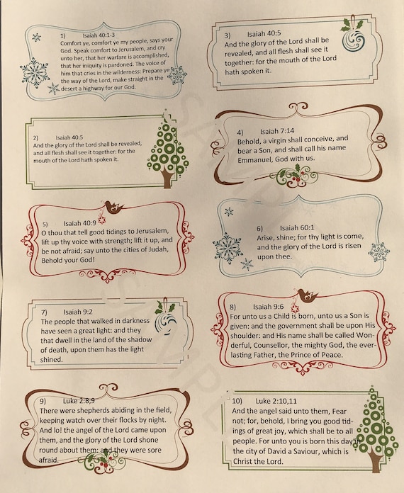 Christian advent calendar online