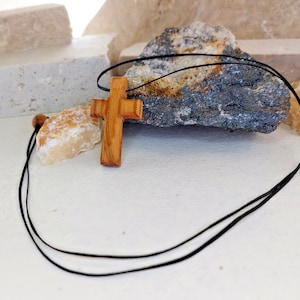 Cross Crucifix made of olive wood 7