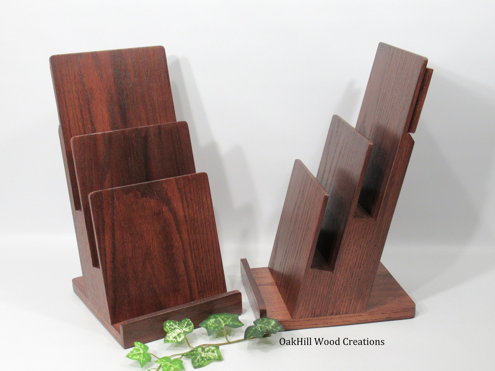 Wood Book Display Wood Book Stand Display Stand 3 Tier Etsy