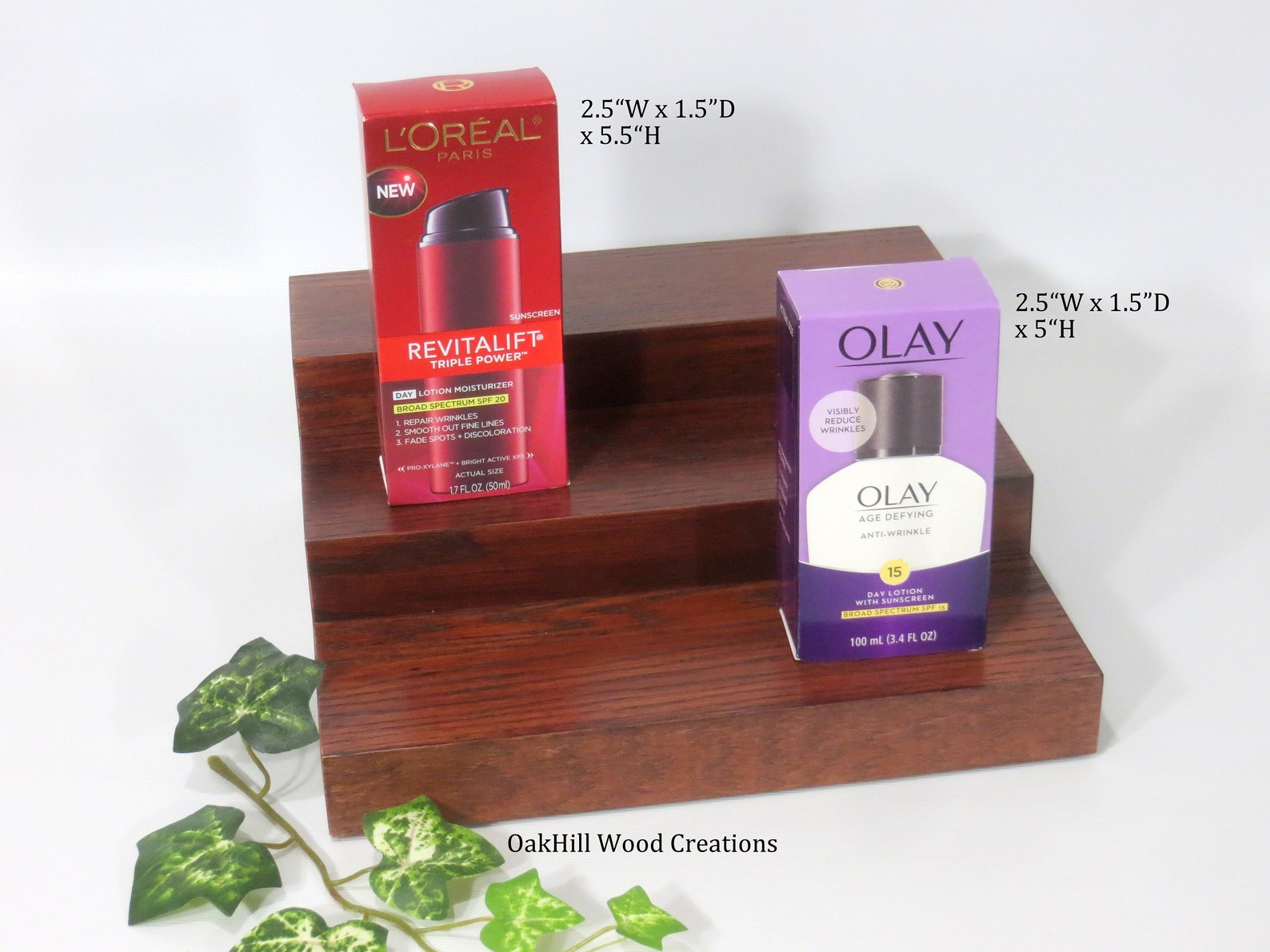 Products Display Stand Bottle Display Wood Display Stand Etsy