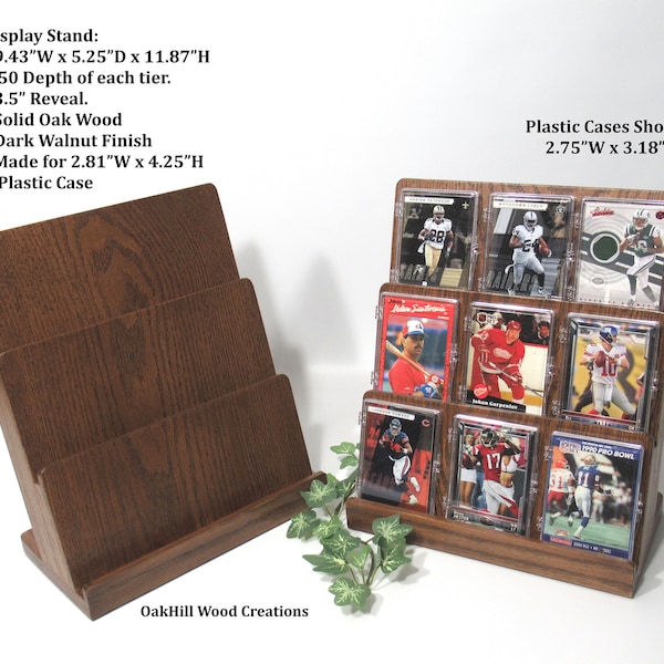 Custom Sports Card Stand Etsy