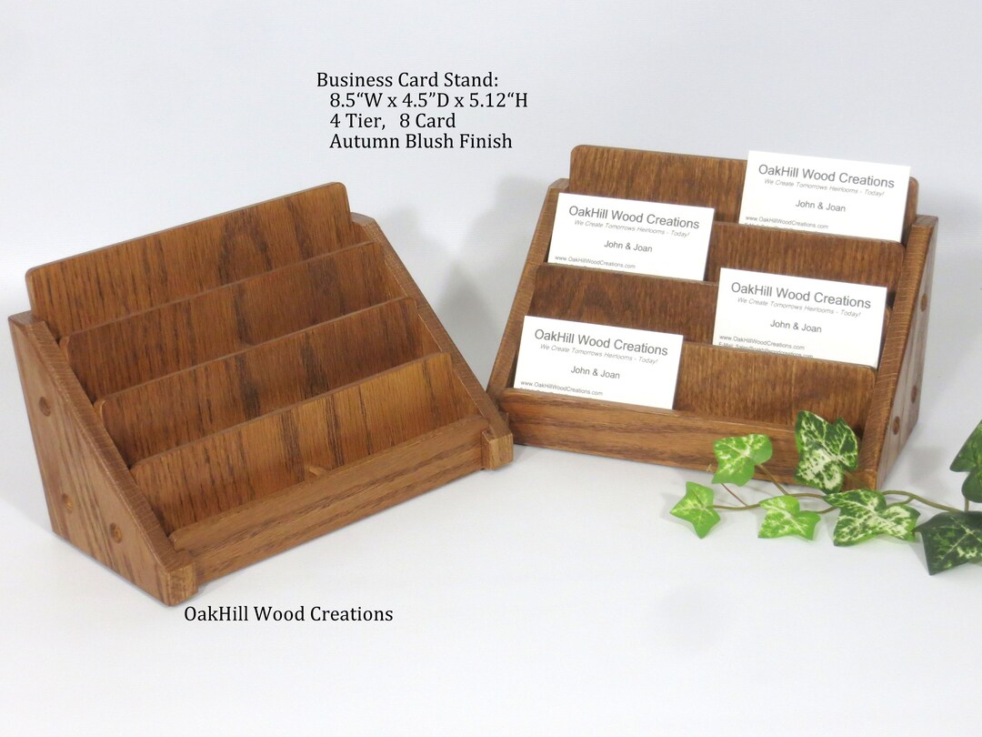 Multiple Card Holder Desk Card Holder Exhibition Display Etsy